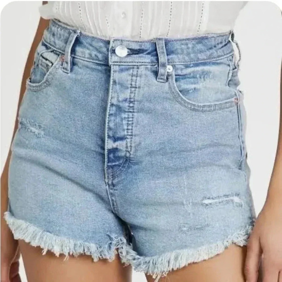 Free People Hightide Curvy denim shorts. Nwt- 29 - Picture 1 of 8